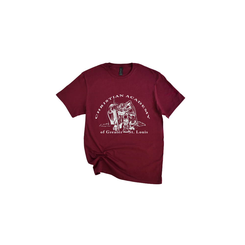 Kneeling Crusader T- Shirt