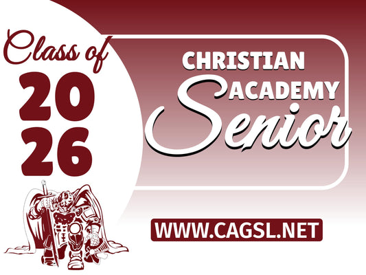 Senior 2026 Yard Sign